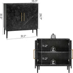 Aparador moderno - 15.7P x 31.1A x 31.5H