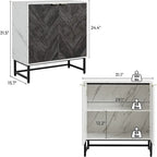 Aparador moderno - 15.7P x 31.1A x 31.5H