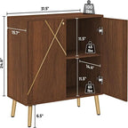Aparador moderno - 15.7P x 31.1A x 31.5H