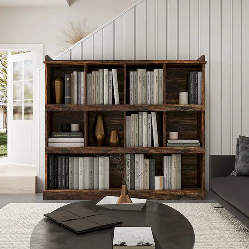 Bibliothèque 10 étagères