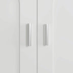 Armario sobre el inodoro, organizador de almacenamiento de baño de doble puerta - 31.5x70.9