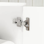 Armario sobre el inodoro, organizador de almacenamiento de baño de doble puerta - 31.5x70.9