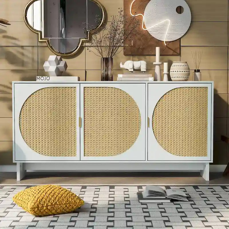 Armoire de rangement avec étagères réglables