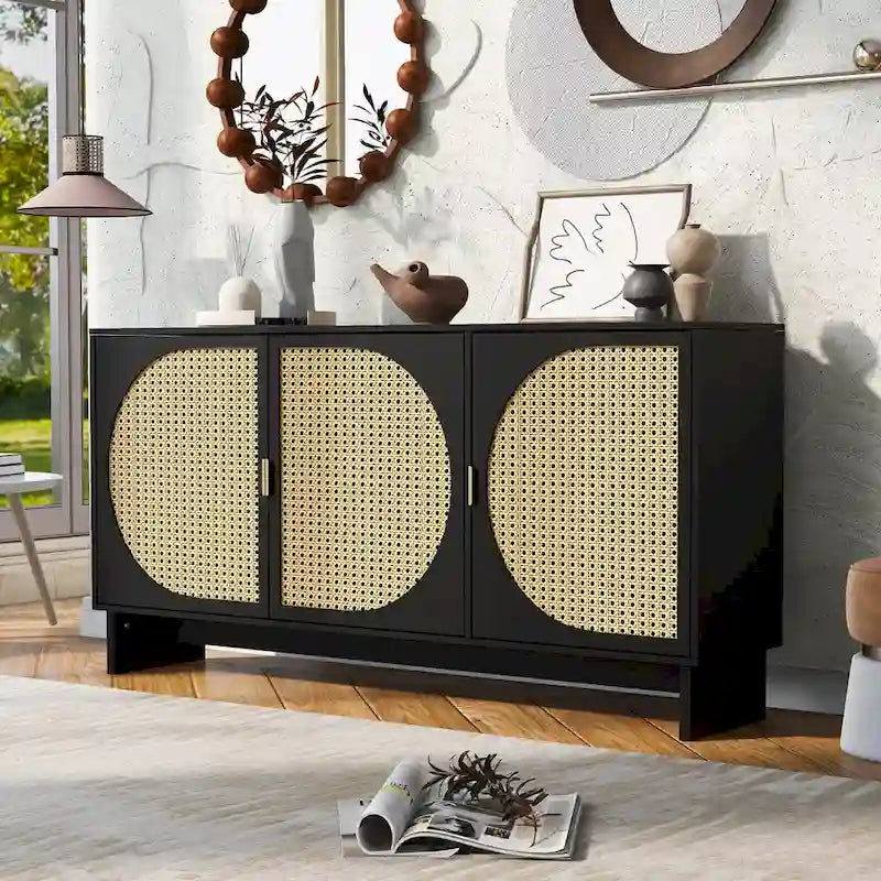 Armoire de rangement avec étagères réglables
