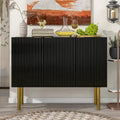 Aparador de 3 puertas Wide Wood de 47"
