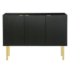 Aparador de 3 puertas Wide Wood de 47"