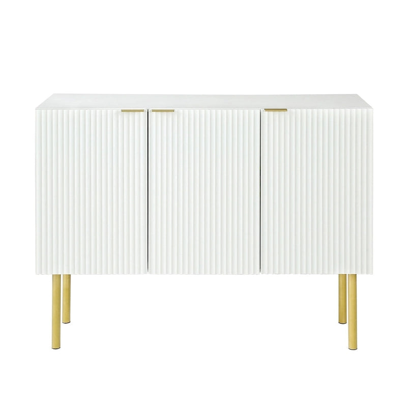 Aparador de 3 puertas Wide Wood de 47"