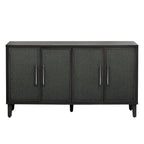 Mueble de estilo Lujo Ligero con cuatro puertas de lino, adecuado para sala de estar, estudio, entrada