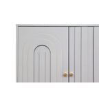 Aparador de madera lacada de 4 puertas