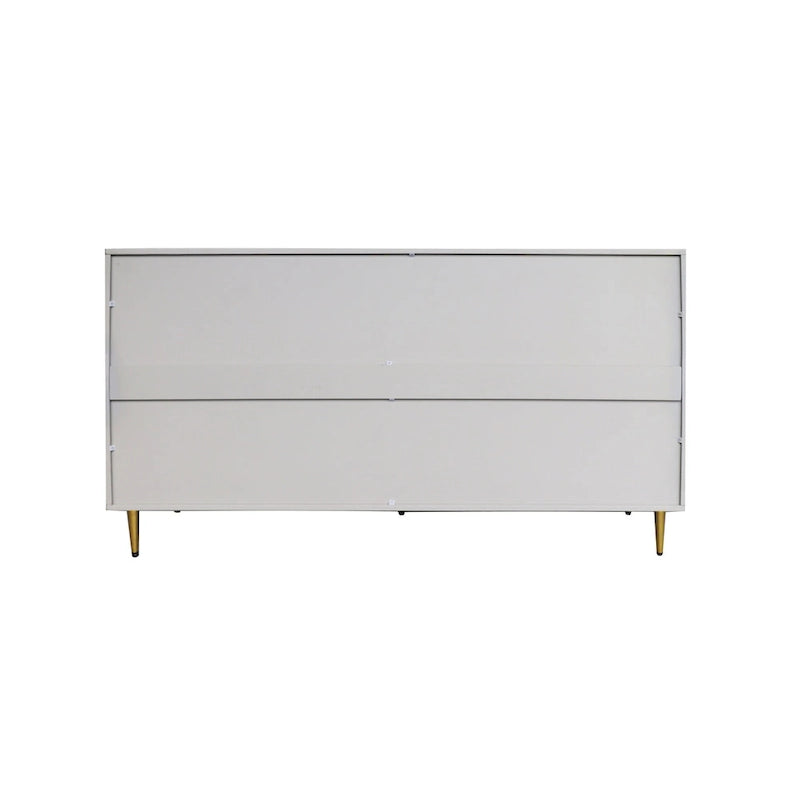 Aparador de madera lacada de 4 puertas