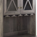 Mueble bar para licores y copas, armario de cocina con botellero