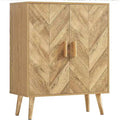 Mueble aparador con estante ajustable — 11.8"P x 27.6"An x 31.3"Al