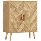 Mueble aparador con estante ajustable — 11.8"P x 27.6"An x 31.3"Al