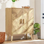 Mueble aparador con estante ajustable — 11.8"P x 27.6"An x 31.3"Al