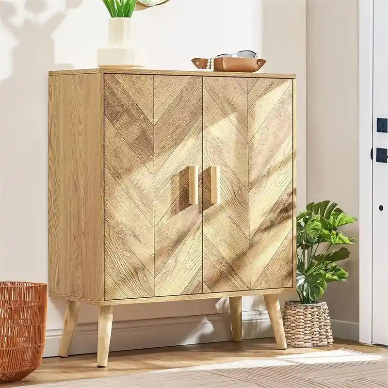 Meuble buffet avec étagère réglable — 30 cm (P) x 70 cm (L) x 79,5 cm (H)