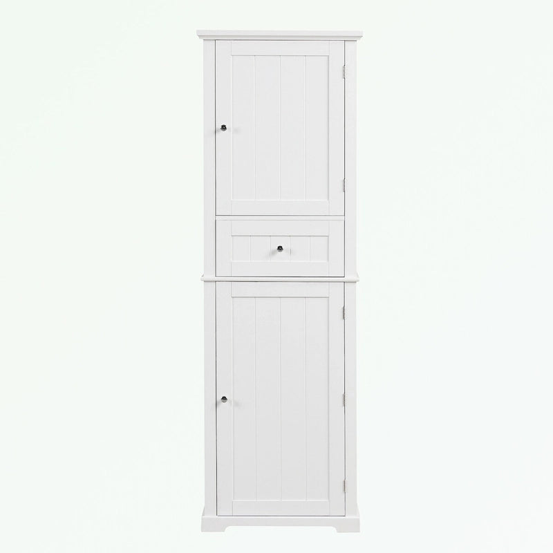 Armario de almacenamiento para baño con cajón y estante ajustable