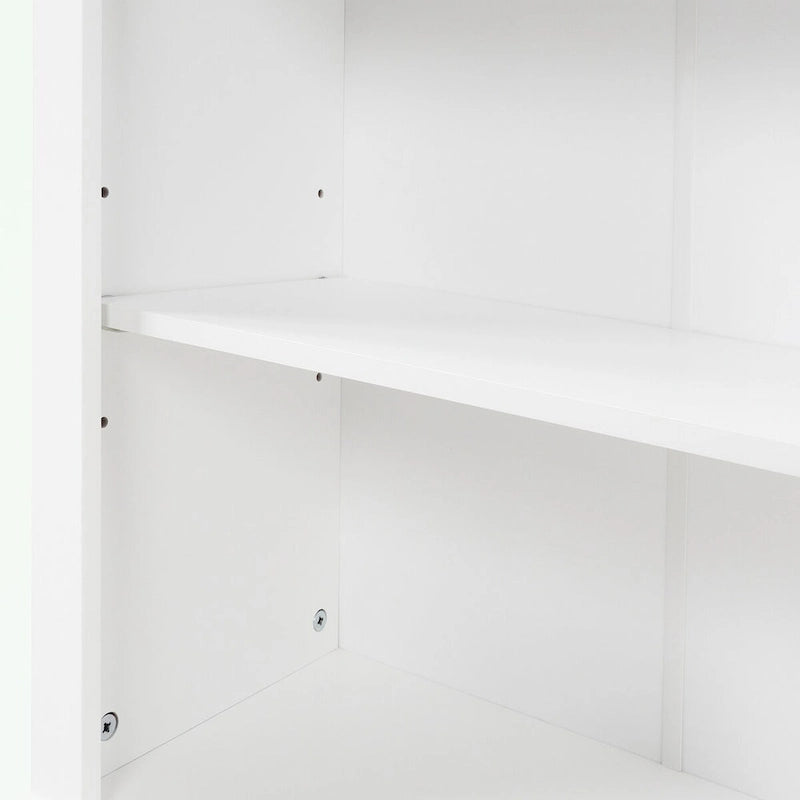 Armario de almacenamiento para baño con cajón y estante ajustable