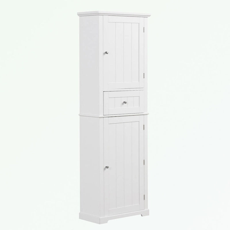 Armario de almacenamiento para baño con cajón y estante ajustable