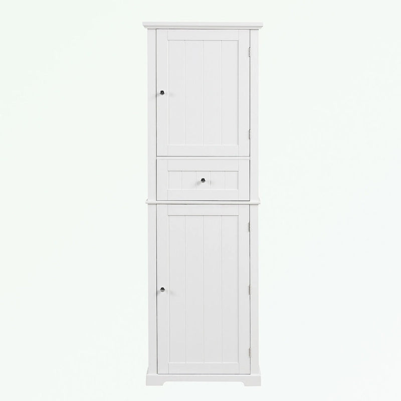 Armario de almacenamiento para baño con cajón y estante ajustable