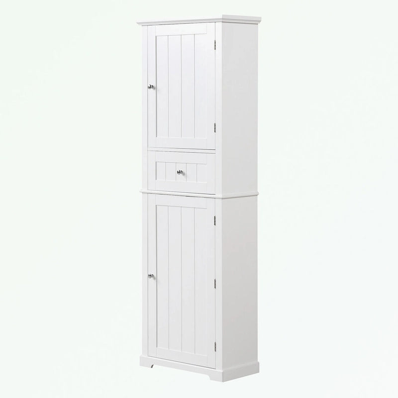 Armario de almacenamiento para baño con cajón y estante ajustable