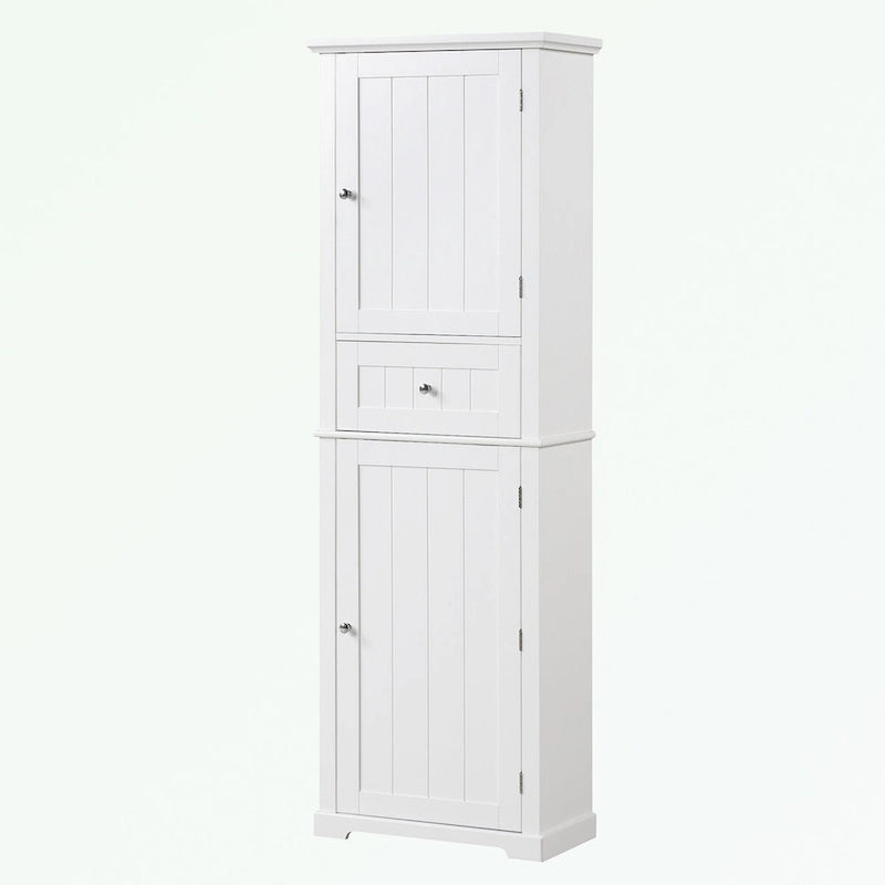 Armario de almacenamiento para baño con cajón y estante ajustable