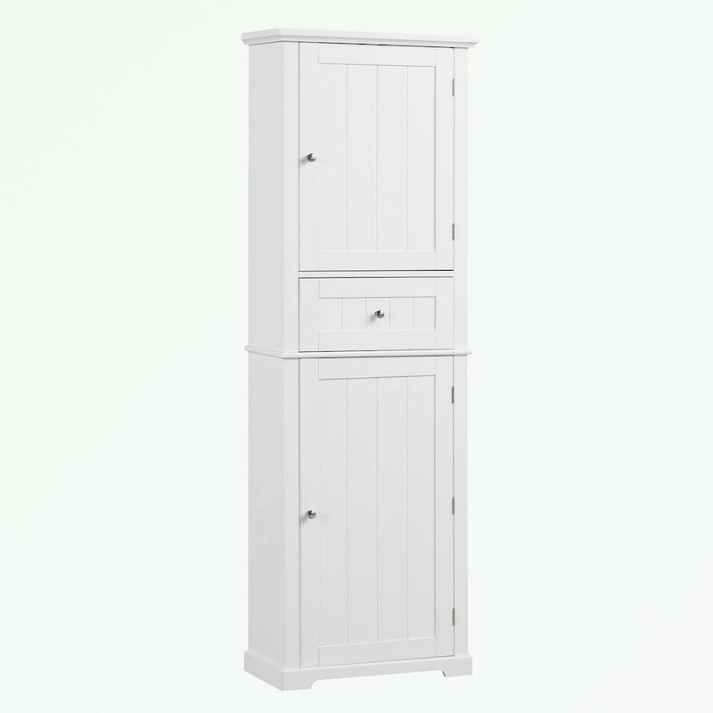 Armario de almacenamiento para baño con cajón y estante ajustable